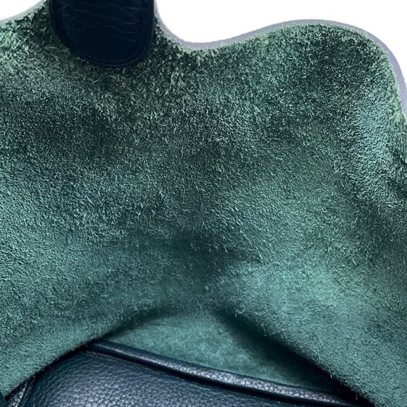 Hermes Hermès Picotin Lock MM Handbag, Vert Cypress, Taurillon Clemence, B Stamp - Picture 8 of 11